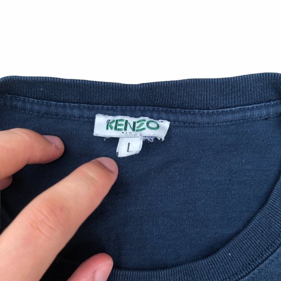 Kenzo Paris Tiger Print T-Shirt Large - Picture 3 of 4